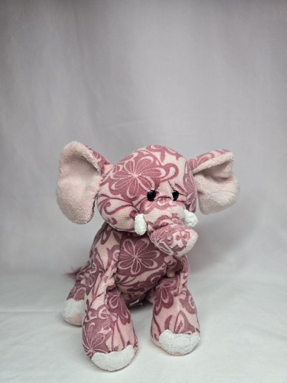 Ganz Webkinz Batik Elephant HM458 Stuffed Animal Plush Toy NO CODE Retired